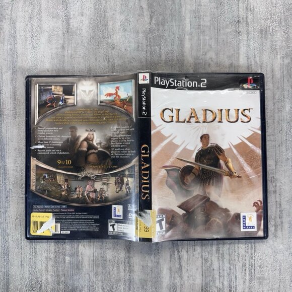 Gladius (Sony PlayStation 2, 2003) PS2 No Manual - Picture 4 of 4